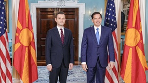 Secretary Rubio meets with North Macedonia Foreign Minister Timčo Mucunski