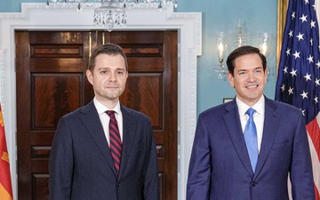Secretary Rubio meets with North Macedonia Foreign Minister Timčo Mucunski