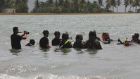 PRNG Aviation Conduct water survival training
