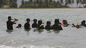 PRNG Aviation Conduct water survival training