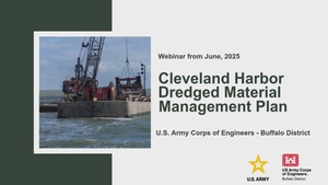 CLEVELAND HARBOR DREDGED MATERIAL MANAGEMENT PLAN: Virtual Public Information Session