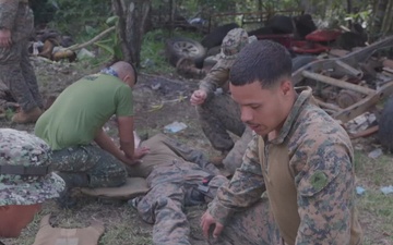 KAMANDAG 9 B-ROLL: U.S. Marines, Sailors, Philippine Marines, conduct Bilateral Training