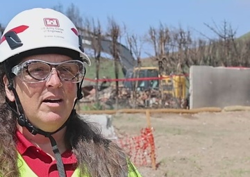 Peer supporter rushes to assist others