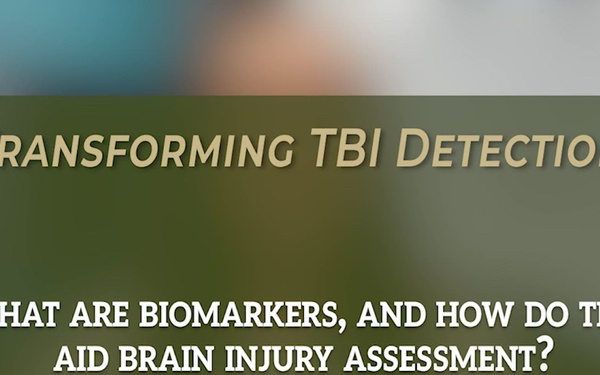 What Are Biomarkers, and How Do They Aid Brain Assessment? | Transforming TBI Detection