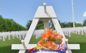 Somme American Cemetery Memorial Day TV Story