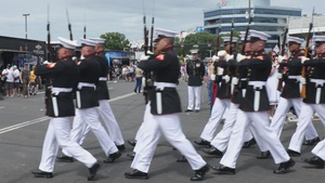 U.S. Marines participate in Memorial Day ceremony at the 2025 Coca-Cola 600