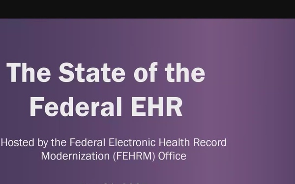 May 2025 The State of the Federal EHR