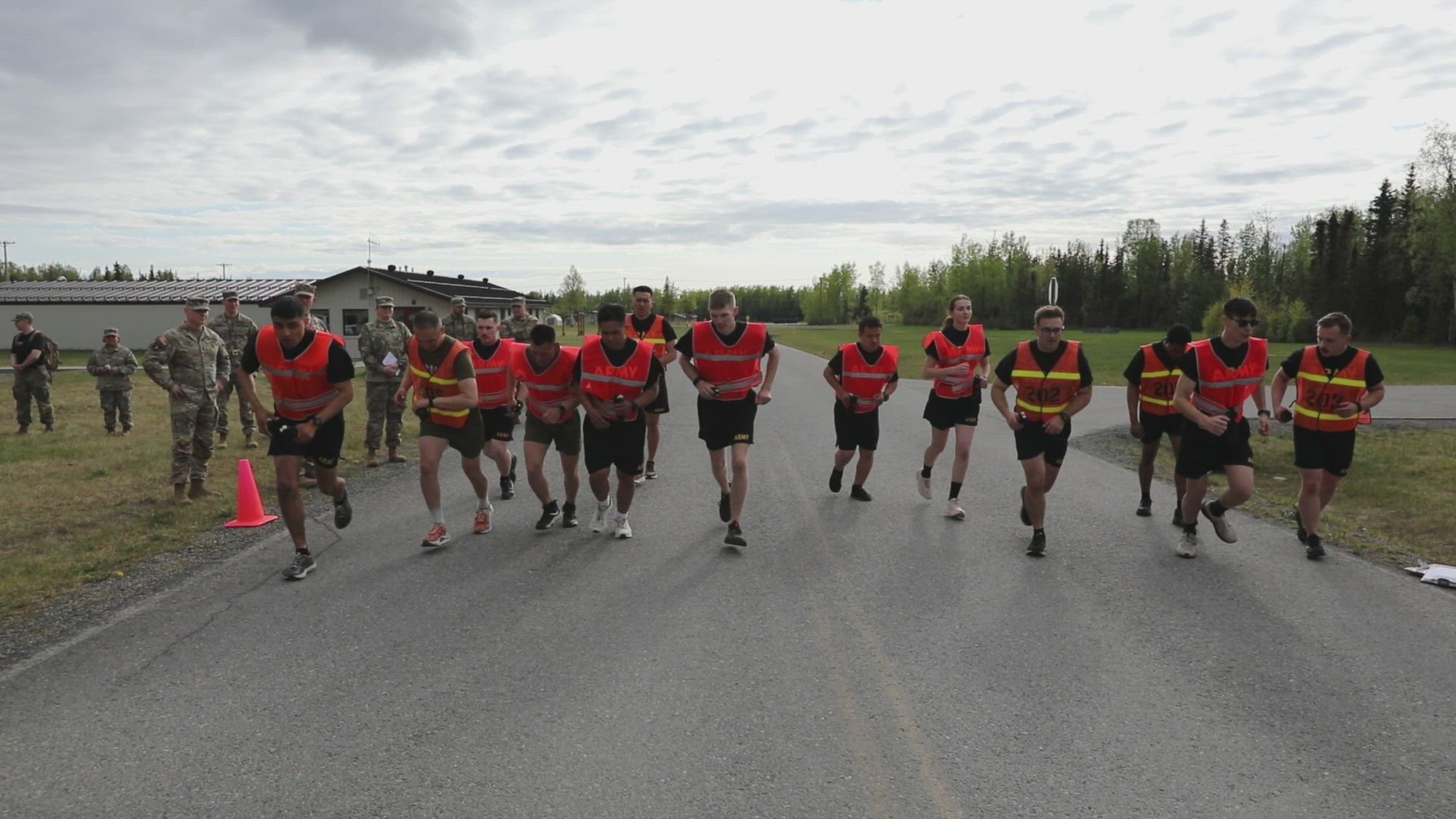 Hosted by the AKARNG’s 207th Multi-Functional Training Regiment, the SBWC, is an annual, multi-day Soldiering contest that showcases the competitors’ readiness and lethality through a series of challenging mental and physical tests. The events included a variety of physical fitness tasks, ruck march, land navigation course, live-fire stress shoot, an obstacle course, drill and ceremony, and a uniform inspection. This year two members of the Mongolian Armed Forces participated in the competition. Alaska and Mongolia have been counterparts since 2003 through the State Partnership Program.

(Alaska National Guard video by Staff Sgt. Seth LaCount)