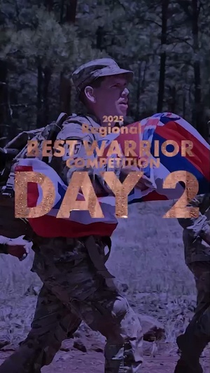 Day 2 at the Region VII Best Warrior Competition