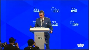 Hegseth Speaks in Singapore