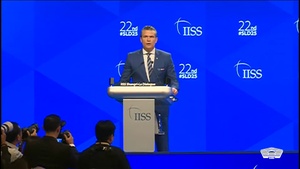 Hegseth Speaks in Singapore
