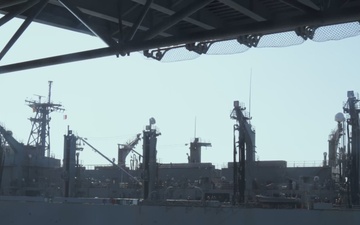 22nd MEU | Resupply at Sea During ARGMUEX
