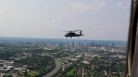 1-230th Assault Helicopter Battalion conducts flyover