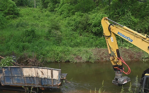 Final Sweep: Waterway Debris Removal Wraps in Macon County