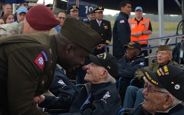 World War II Hero's Welcome Ceremony to D-Day 81