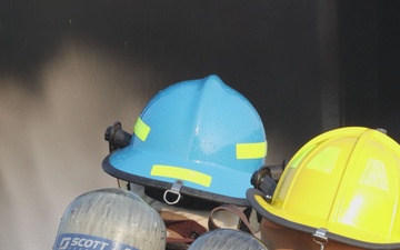 Aircraft Rescue and Fire Fighting conduct aircraft rescue training | B-Roll