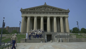 Marine Week Nashville 2025:  SPMAGTF Group Photo