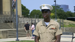 Marine Week Nashville 2025:  Cpl. Leonard Smith III Interview