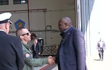 VP-46 Hosts David Lammy and U.K. Delegation