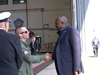 VP-46 Hosts David Lammy and U.K. Delegation