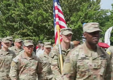 B-Roll: U.S. Troops Join Forces with NATO Allies in a Show of Unity