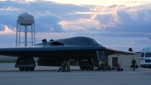 B-Roll: B-2 Spirits Receive Hot-Pit Refueling at Whiteman AFB