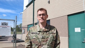 Army Reserve's 13th Battalion, 100th Regiment Soldiers hold slingload training at Fort McCoy