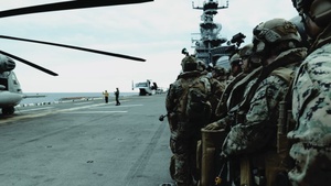 22nd MEU | Weapons Co. TRAP aboard USS Iwo Jima