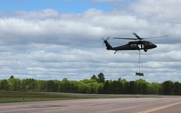 UH-60 Black Hawk crews support slingload training at Fort McCoy, Part 7