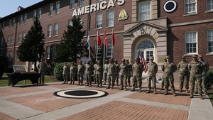 America's First Corps Reenlistment