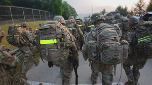Eighth Army Best Squad Competition - Six Mile Ruck March