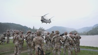 Eighth Army Best Squad Competition- Six-Mile foot March
