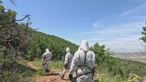 DEFENDER 25 Chemical, Biological, Radiological, Nuclear, and Explosive (CBRNE) U.S. Army 690th Chemical Battalion in Northern Macedonia