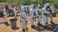 DEFENDER 25 Chemical, Biological, Radiological, Nuclear, and Explosive (CBRNE) U.S. Army 690th Chemical Battalion in Northern Macedonia