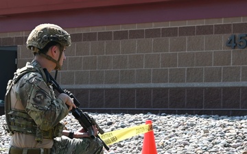 B-roll of 156th CRG conducting a &quot;bug out&quot; at Sentry North