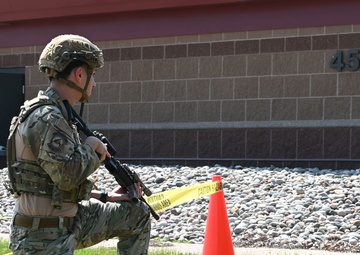 B-roll of 156th CRG conducting a &quot;bug out&quot; at Sentry North