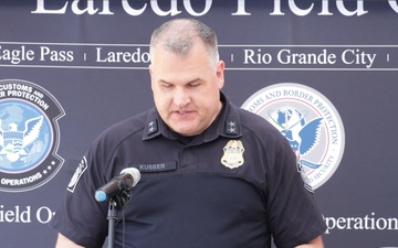 DHS Press Event on Southbound Arms Interdiction, Consequence Delivery