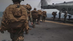 22nd MEU | BLT 3/6 Amphibious Assault from IWO ARG