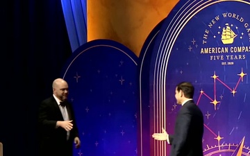 Secretary of State Marco A. Rubio delivers remarks at the American Compass Fifth Anniversary Gala in Washington, D.C.