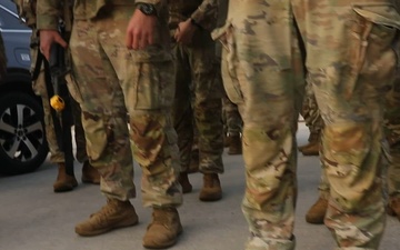 2025 Eighth Army Best Squad Competition Ruck March
