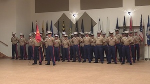 Lt. Col. Soeder relinquishes post during MWCS-18 change of command ceremony