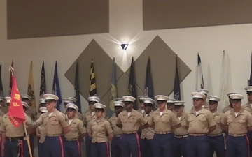 Lt. Col. Soeder relinquishes post during MWCS-18 change of command ceremony
