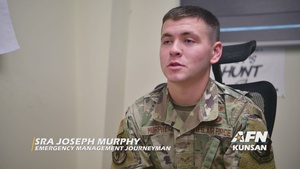 8th Civil Engineer Squadron CBRN training