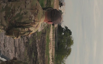 KFOR Aviation, Engineer elements conduct obstacle course tower emplacement