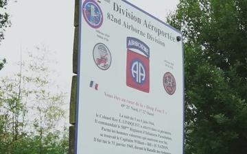 81st D-Day Anniversary: 11th Airborne Division Take Historic Walk of Amfreville