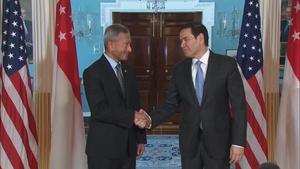 Secretary of State Marco A. Rubio meets with Singaporean Foreign Minister Vivian Balakrishnan