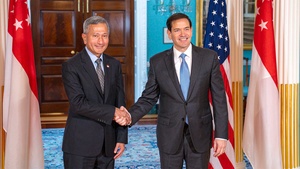 Secretary of State Marco A. Rubio meets with Singaporean Foreign Minister Vivian Balakrishnan