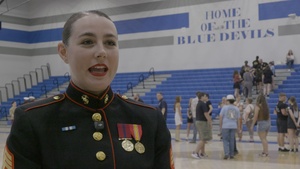 Marine Week Nashville 2025: U.S. Marine Corps Elizabeth Morino Interview