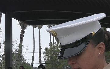 B-Roll: 9th Communication Battalion change of command