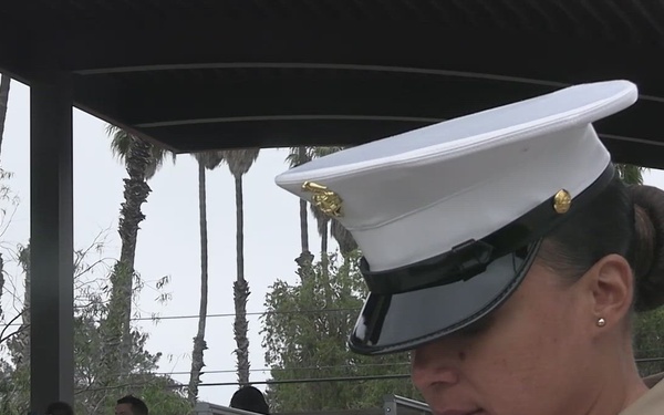B-Roll: 9th Communication Battalion change of command